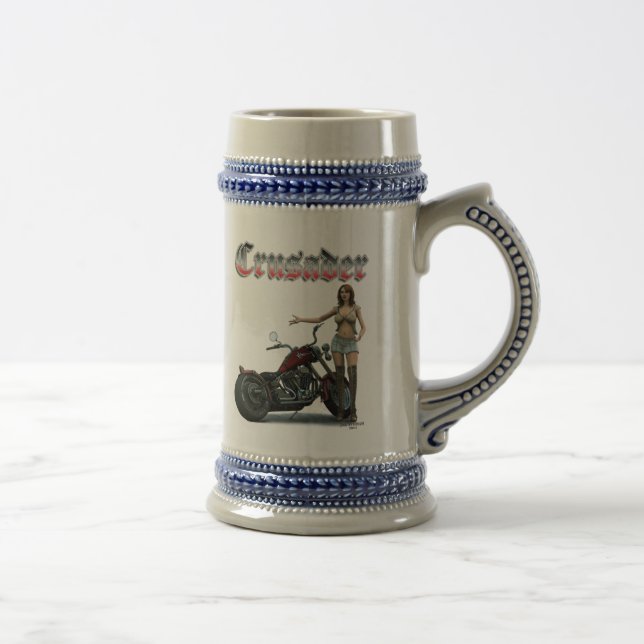 Crusader Beer Stein (Right)