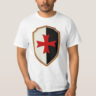 Crusader Cross On Shield T-Shirt