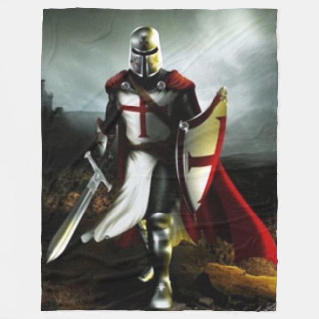 CRUSADER FLEECE BLANKET (Front)