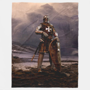 CRUSADER FLEECE BLANKET