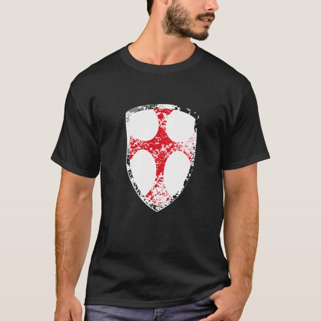 Crusader Shield T-Shirt (Front)