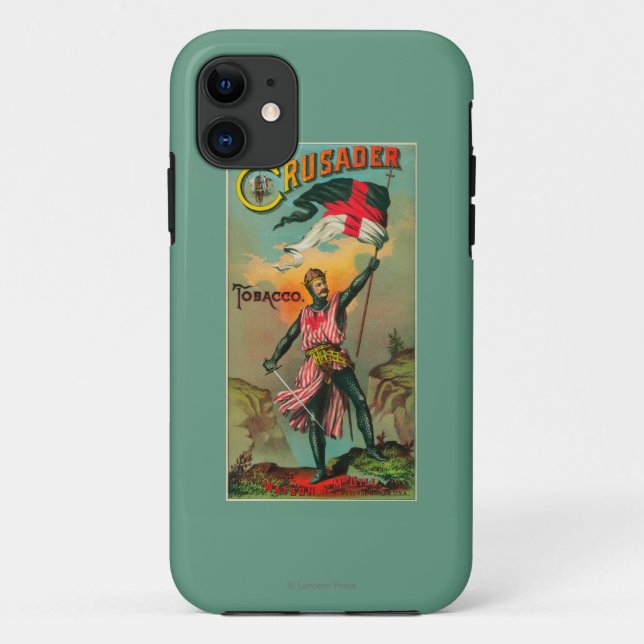 Crusader Tobacco LabelPetersburg, VA Case-Mate iPhone Case (Back)