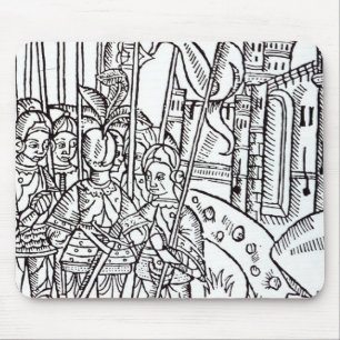 Crusaders, printed by Wynkyn de Worde Mouse Pad