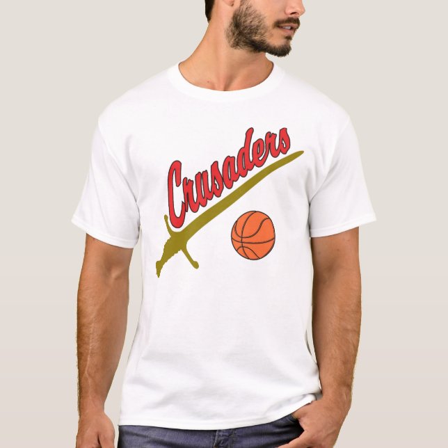 Crusaders T-shirt, white T-Shirt (Front)