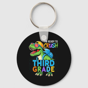 Crush 3rd Grade Boys Kids Ck To School Team Third Key Ring