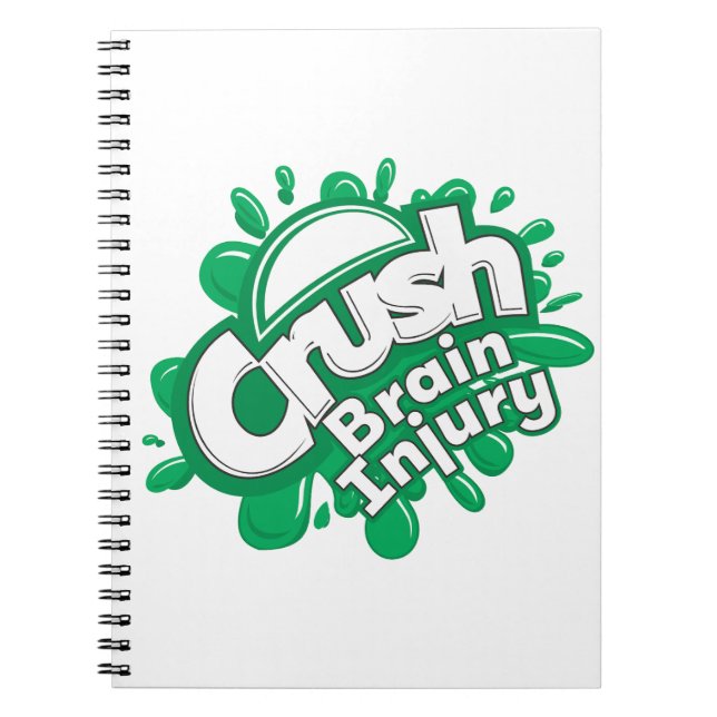Crush Brain Injury Notebook (Front)