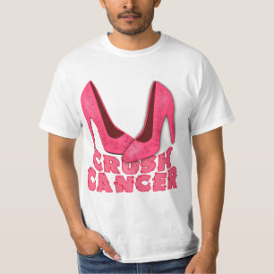 Crush Cancer with Stilettos T-Shirt