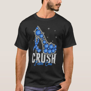 Crush Foster Care Twinkle Ribbon Support T-Shirt