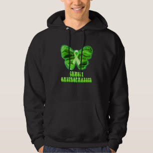 Crush Gastroparesis Butterfly Purple Ribbon Suppor Hoodie