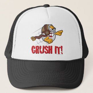 Crush it! Long drive golf ball Trucker Hat