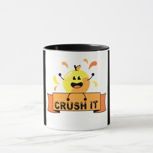 Crush it  mug (Center)