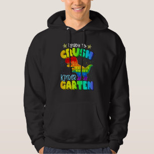 Crush Kindergarten Dinosaur Pop It Fidget Back To Hoodie