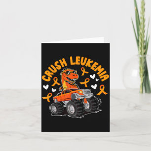 Crush leukaemia awareness month leukaemia warrior card