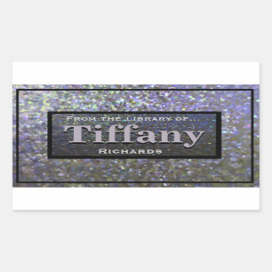 Crushed Abologne Look Rectangular Sticker