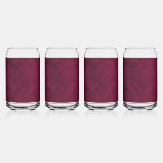 Crushed Bloom Can Glass (Left)