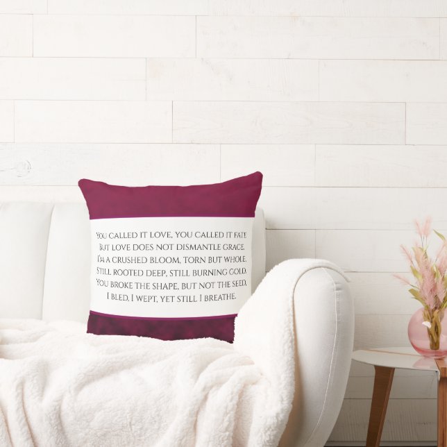 Crushed Bloom Cushion (Couch)