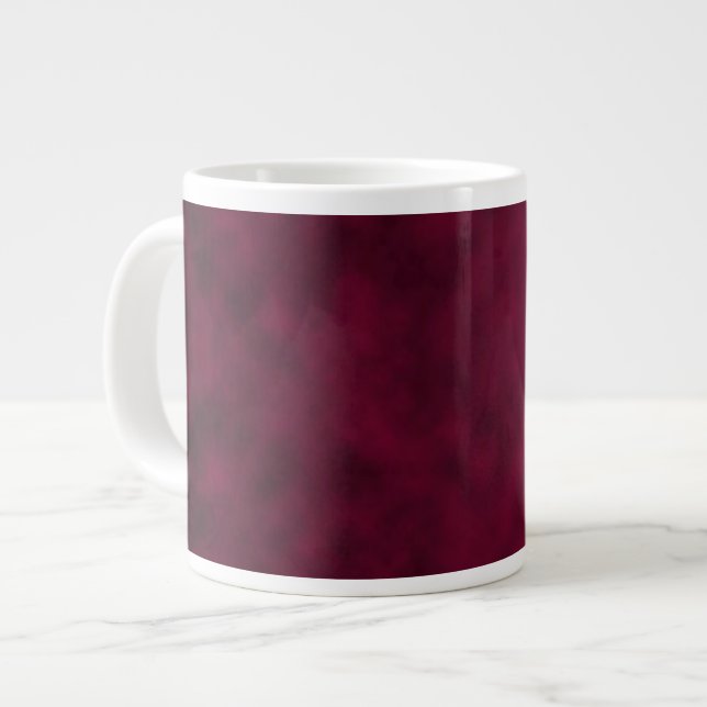 Crushed Bloom Large Coffee Mug (Front Left)