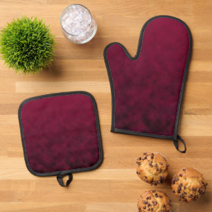 Crushed Bloom Oven Mitt & Pot Holder Set