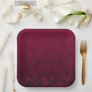 Crushed Bloom Paper Plate