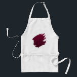 Crushed Bloom Standard Apron<br><div class="desc">Darkly romantic and emotionally weighty, "Crushed Bloom" conjures the image of beauty pressed under pressure—petals bruised but not broken. The deep berry and wine tones suggest a sound that’s lush yet mournful, evoking a mood of longing, restraint, and intensity beneath a velvet surface. Ideal for neo-soul, gothic ballads, or cinematic...</div>