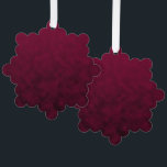 Crushed Bloom Tree Decoration Card<br><div class="desc">Crushed Bloom sounds like a slow, minor-key ballad pressed deep into velvet shadow. The music moves in hushed pulses, built from low strings, muted piano, and distant reverb that feels almost bruised by emotion. The deep crimson tone reads as sustained notes held just a little too long, where beauty and...</div>