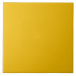 Crushed Curry Yellow Ceramic Tile. Tile<br><div class="desc">I am adding more shades of different colors to solid color ceramic tiles. This color is called Crushed Curry. A lovely warm yellow. This tile could be used for a kitchen wall or splash-back. It would make a great trivet or pot holder as well. Do not use in direct sun...</div>