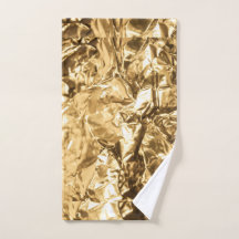 Crushed Golden Folds
