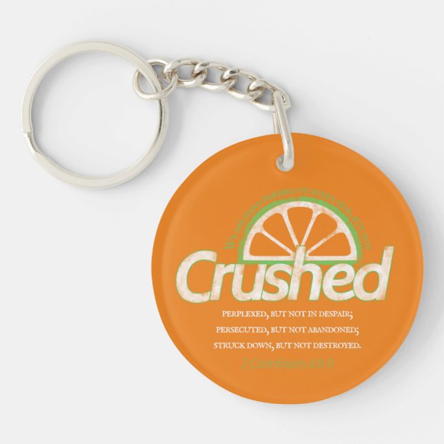 Crushed Key Ring (Front)