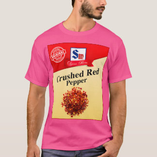 Crushed Red Pepper Condiment Funny Spice Costumes T-Shirt