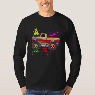 Crusher Trucks 4x4 Short Bed Bump Side Pickup Truc T-Shirt