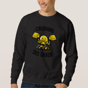 Crushing 3rd Grade Elementary School Teacher & St Sweatshirt