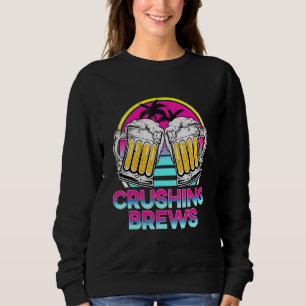 Crushing Brews International Beer Day Beerslanging Sweatshirt