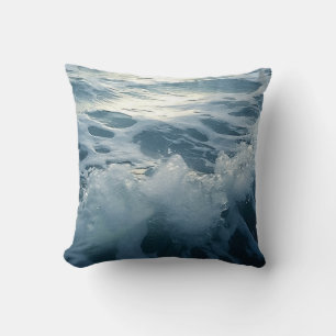 Crushing Foam Waves Cushion