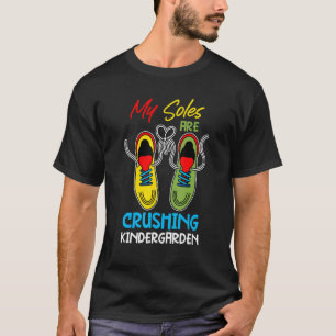 Crushing Kindergarten Back To School Cute Kinder S T-Shirt