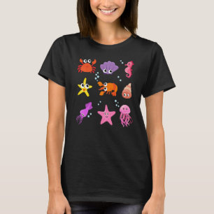 Crustacean Core Aesthetic Crustaceans Crab Lobster T-Shirt