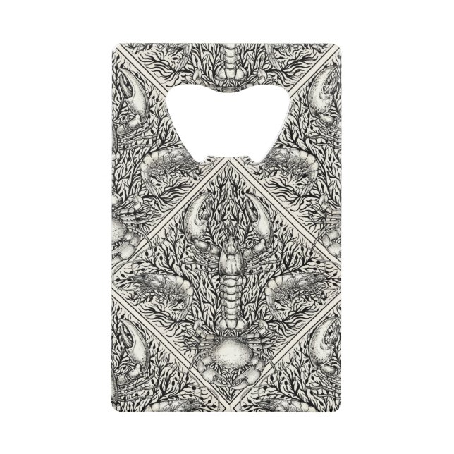 Crustacean in black and natural white (Front)