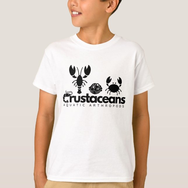 Crustaceans - Aquatic Arthropods T-Shirt (Front)