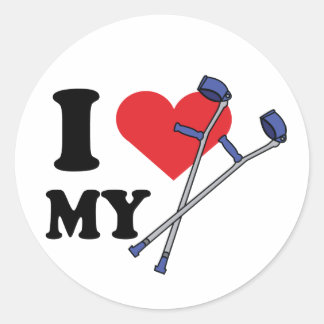 Crutch Love Stickers