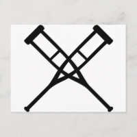 crutches crossed