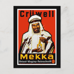Cruwell Mekka Tobacco Postcard