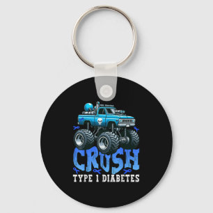 Cruype 1 Diabetes Awareness T1d Diabetic Monster T Key Ring