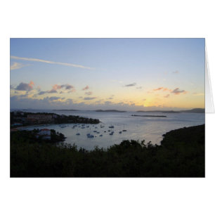 Cruz Bay Sunset, St. John, U.S.V.I.