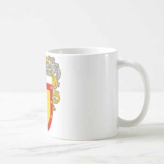 Cruz Coat of Arms (Mantled) Coffee Mug (Right)