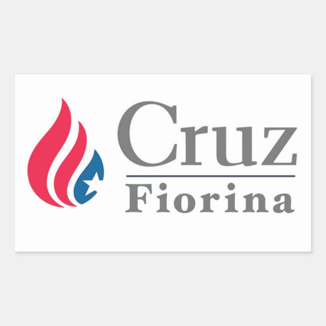 Cruz/Fiorina 2016 sticker (Front)