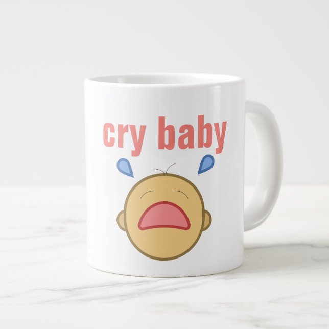 cry baby - Jumbo Mug (Front Right)
