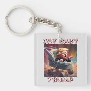Cry Baby Trump Keychain