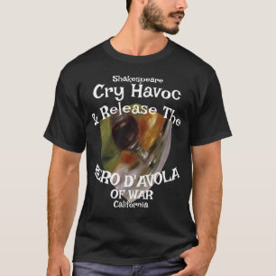 Cry Havoc Release Amador Zin War California T-Shirt