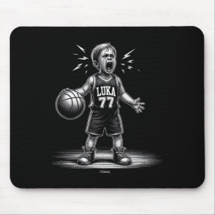 Cry Luka By Complaining And Yelling At The Referee Mouse Pad