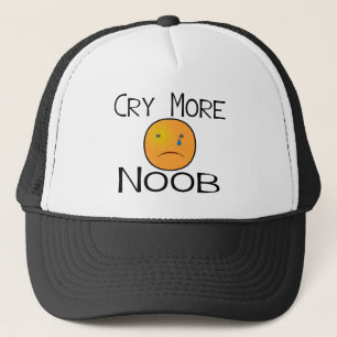 Cry More Noob Trucker Hat