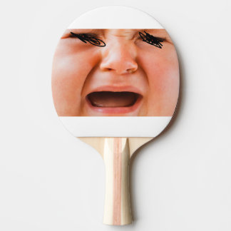 Crying baby bat. ping pong paddle